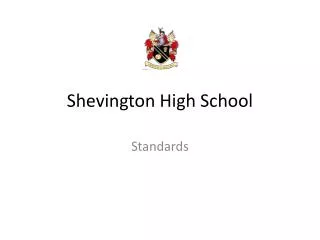 shevington high school