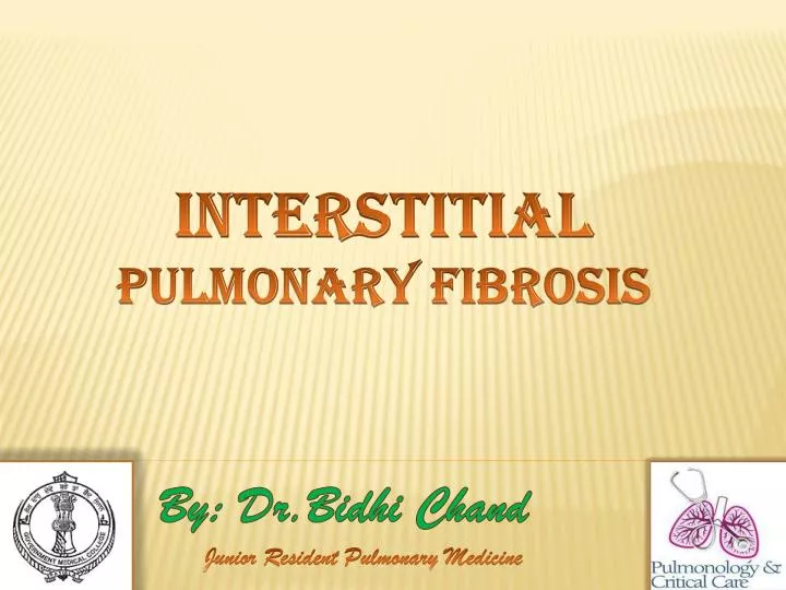 interstitial pulmonary fibrosis