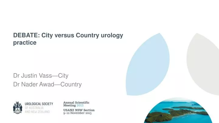 debate city versus country urology practice