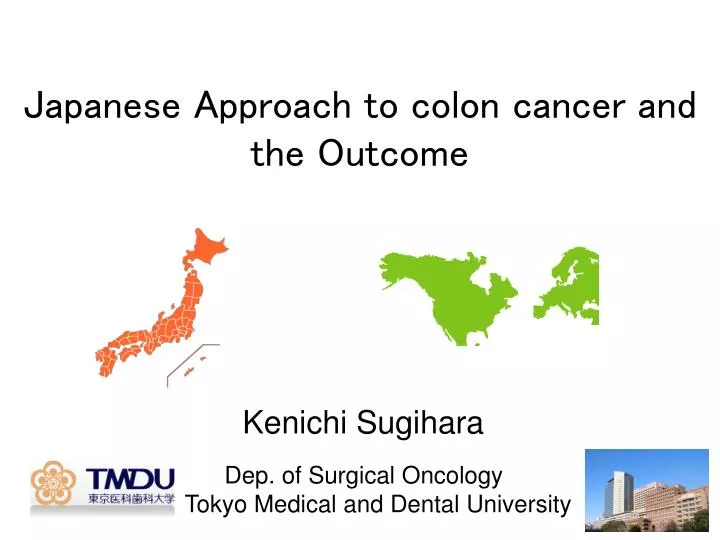 japanese approach to colon cancer and the outcome