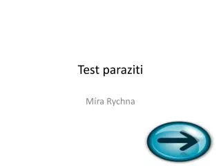 test paraziti