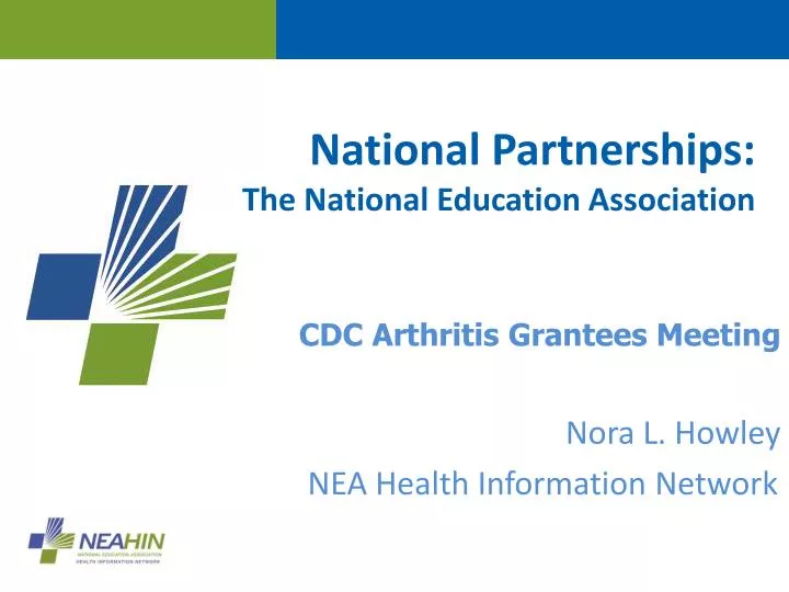 national partnerships the national education association