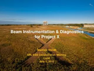Beam Instrumentation &amp; Diagnostics for Project X