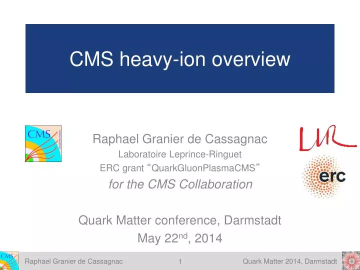 cms heavy ion overview