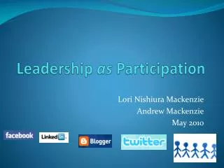 Leadership as Participation