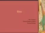 Bias - slide 1