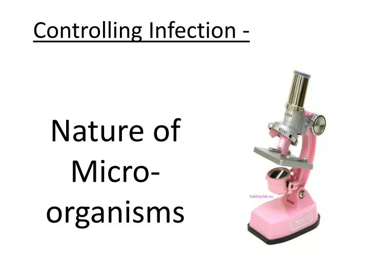 controlling infection