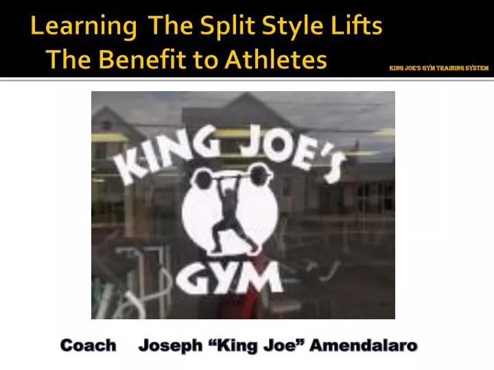 learning the split style lifts the b enefit to athletes