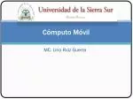 Cómputo Móvil - slide 1