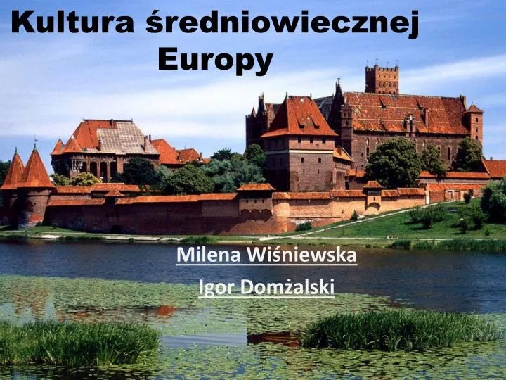 kultura redniowiecznej europy