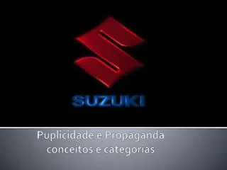 puplicidade e propaganda conceitos e categorias