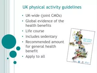 UK physical activity g uidelines