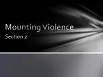 Mounting Violence - slide 1
