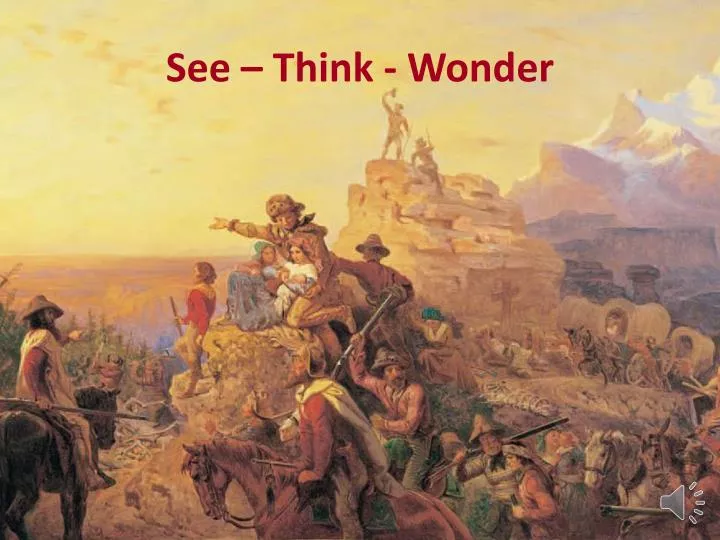 see think wonder