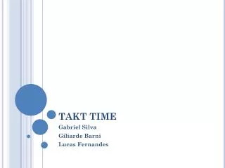 takt time