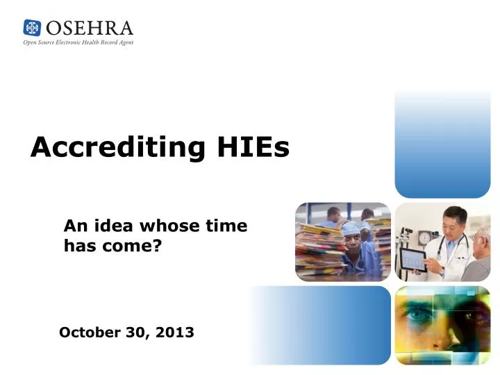 accrediting hies