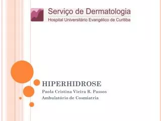 hiperhidrose
