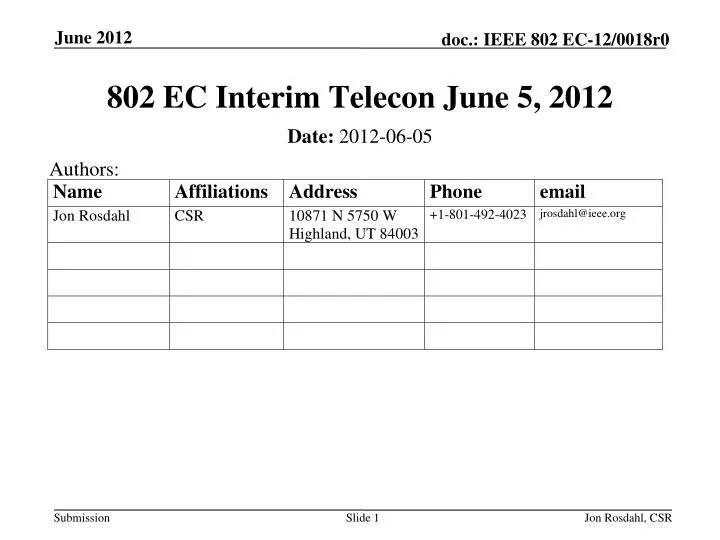 802 ec interim telecon june 5 2012