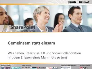gemeinsam statt einsam