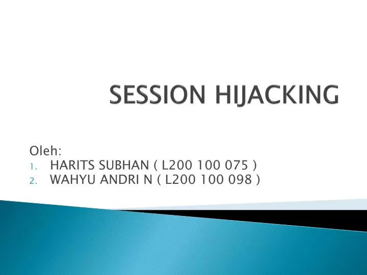 session hijacking