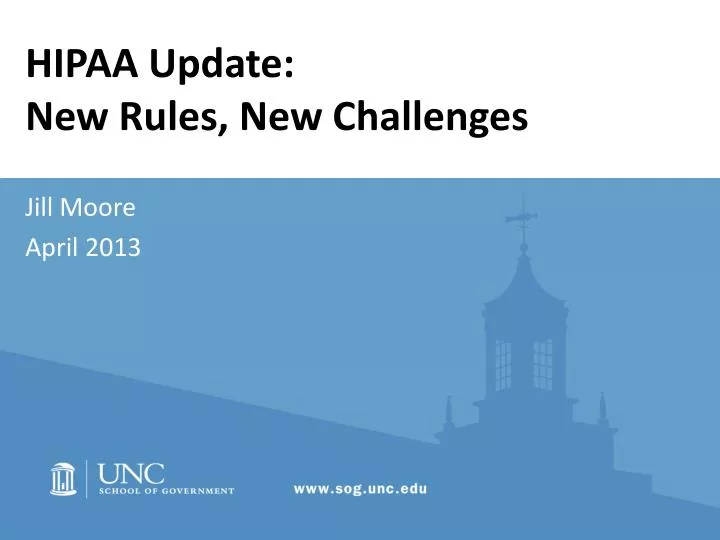 hipaa update new rules new challenges