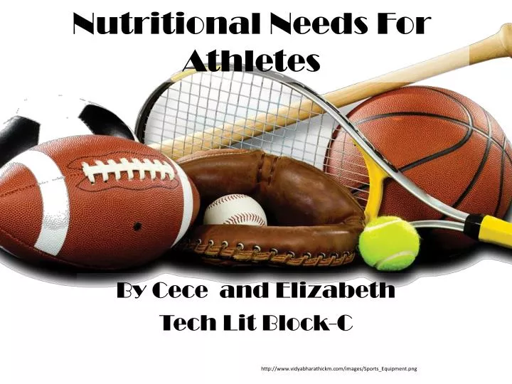 nutritional needs for athletes