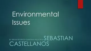 Environmental I ssues