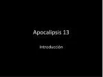 Apocalipsis 13 - slide 1