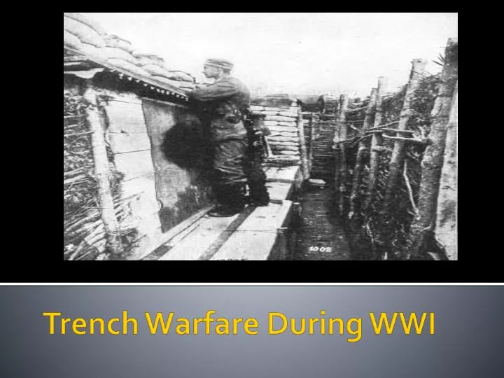 trench warfare during wwi