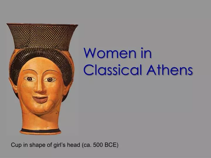 women in classical athens