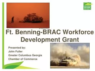 Ft. Benning-BRAC Workforce Development Grant
