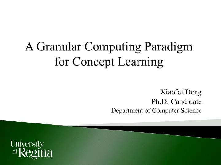 Concept learning Maria Simi, 2011/2012 Machine Learning, Tom