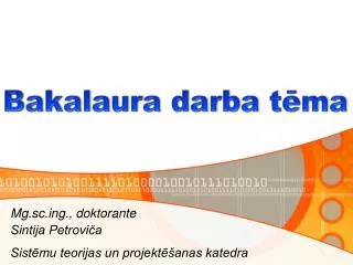 bakalaura darba t ma