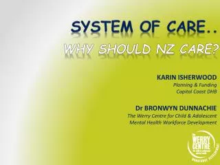 System of care..
