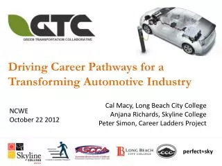 Driving Career Pathways for a Transforming Automotive Industry