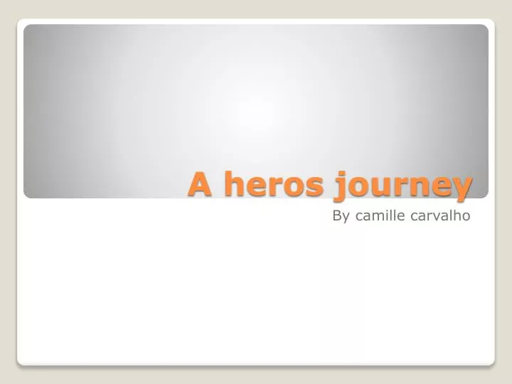 a heros journey