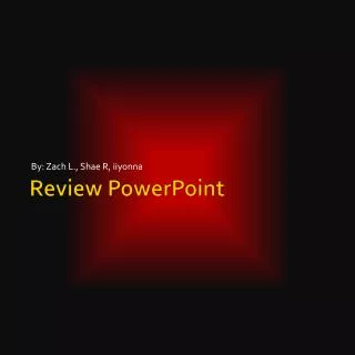 Review PowerPoint