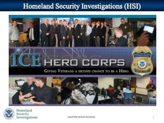 Homeland Security Investigations (HSI)