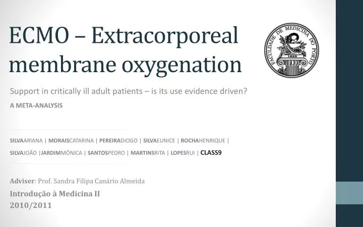 ecmo extracorporeal membrane oxygenation