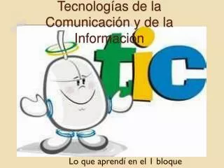 tecnolog as de la comunicaci n y de la informaci n