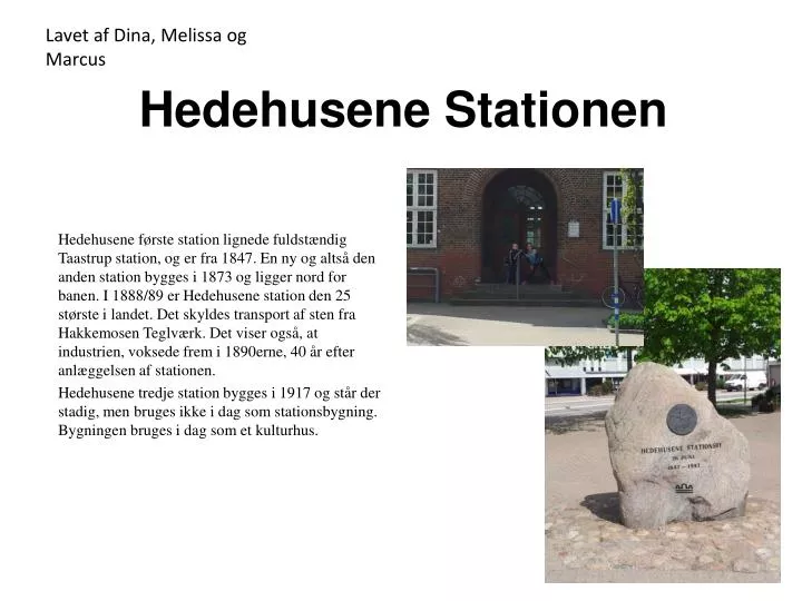 hedehusene stationen