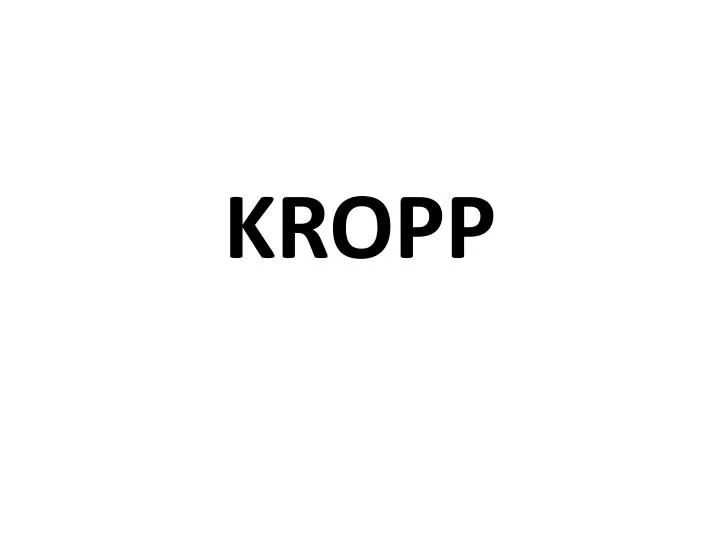 kropp