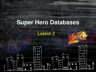 Super Hero Databases