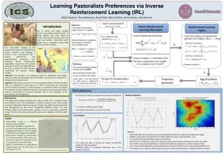 Learning Pastoralists Preferences via Inverse Reinforcement Learning (IRL)