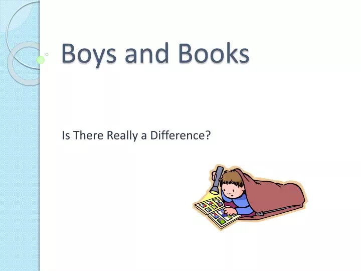 boys and books