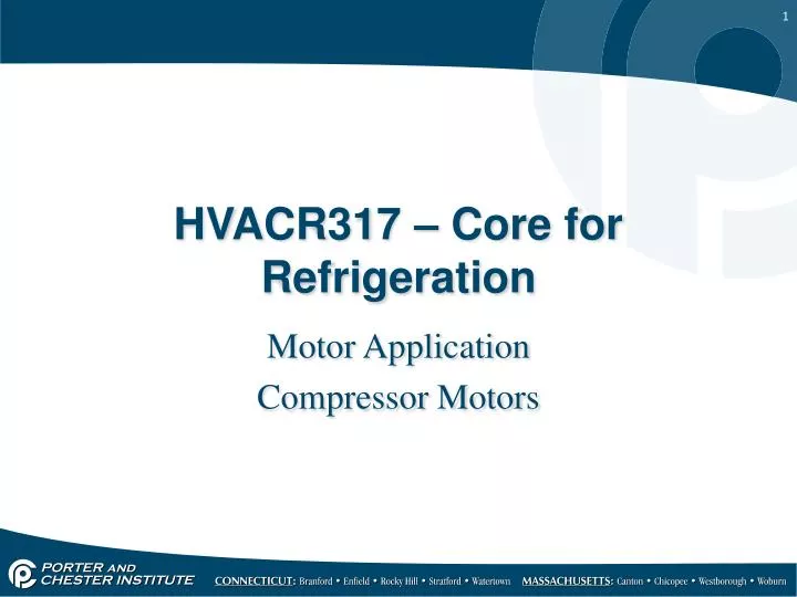 hvacr317 core for refrigeration