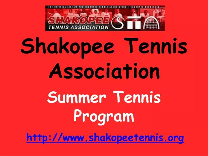 shakopee tennis association