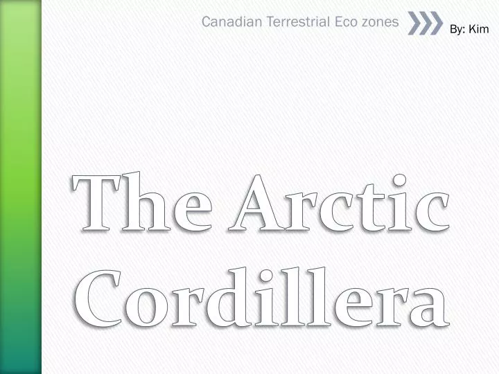 canadian terrestrial eco zones