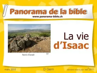 la vie d isaac
