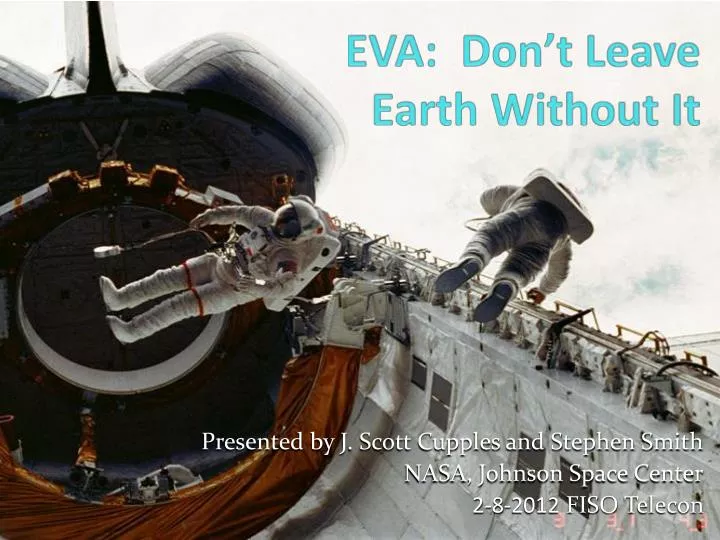 eva don t leave earth without it